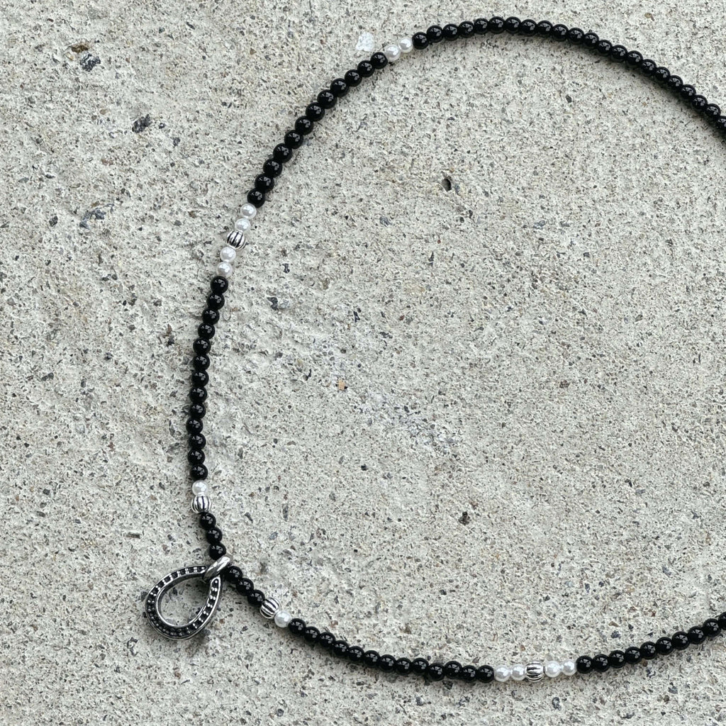 [Handmade] Lucky onyx Necklace