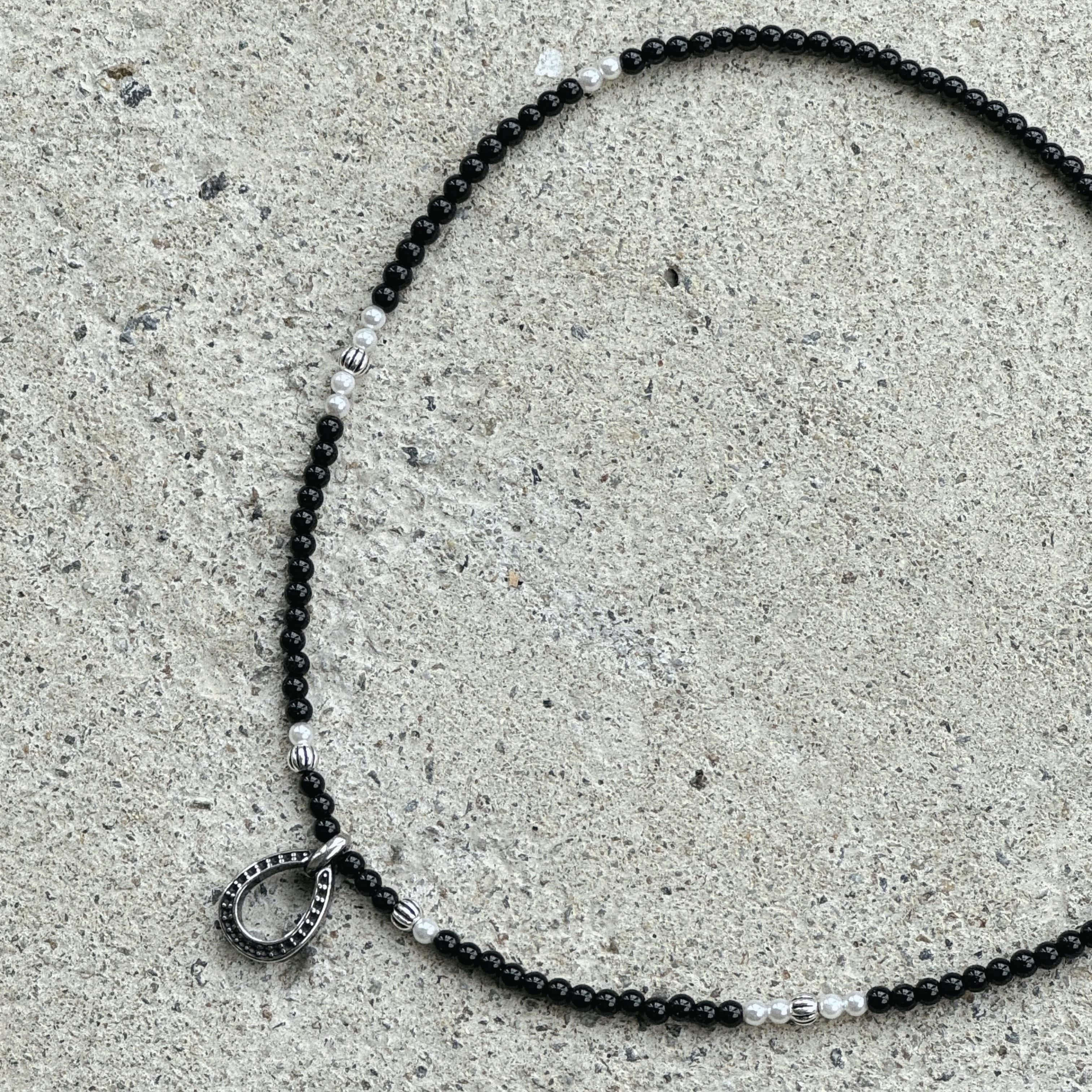 [Handmade] Lucky onyx Necklace