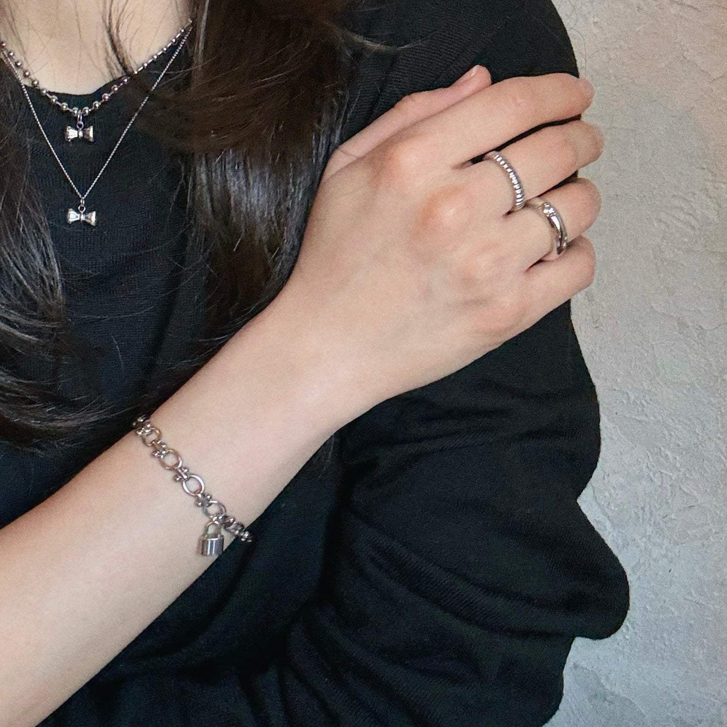 [Handmade] 'Tie me' round Necklace