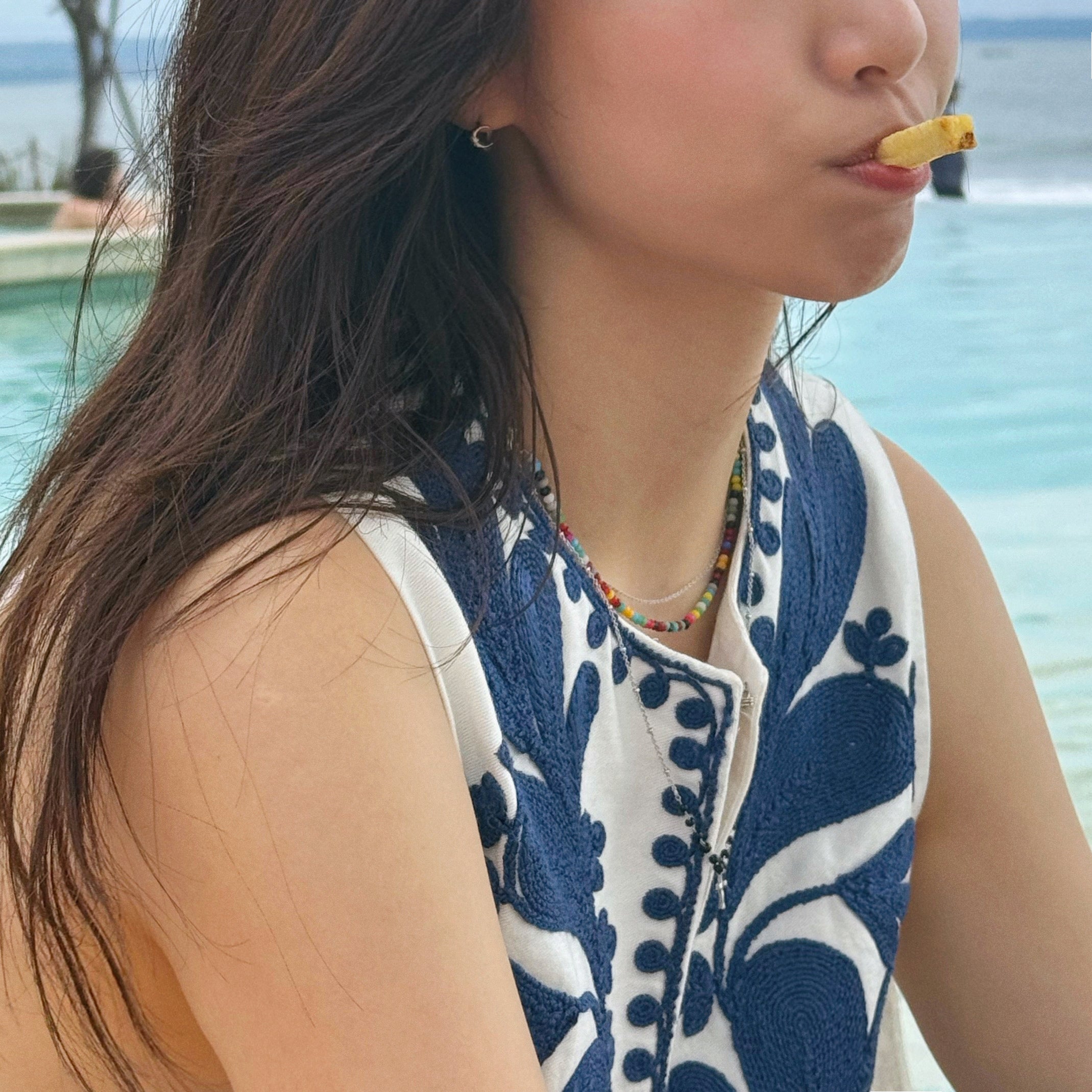 [Handmade] Rainbow Choker