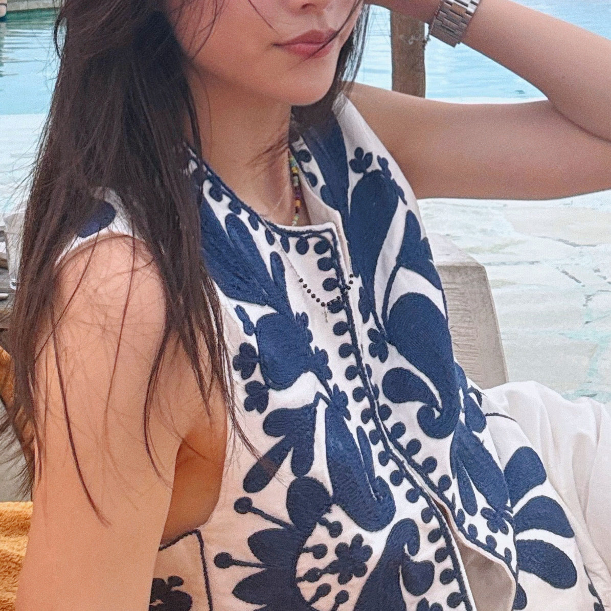 [Handmade] Rainbow Choker