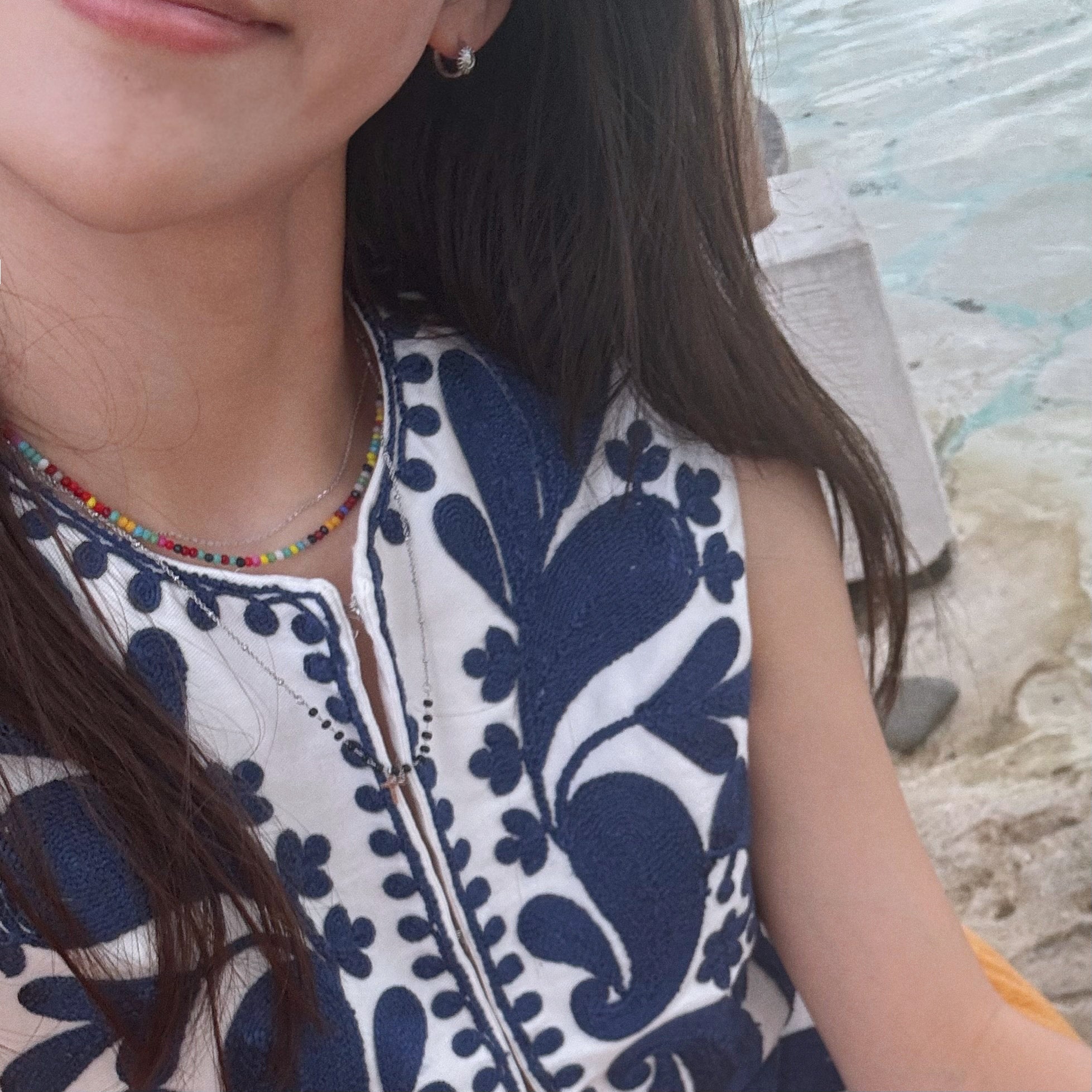 Sun and moon Earring