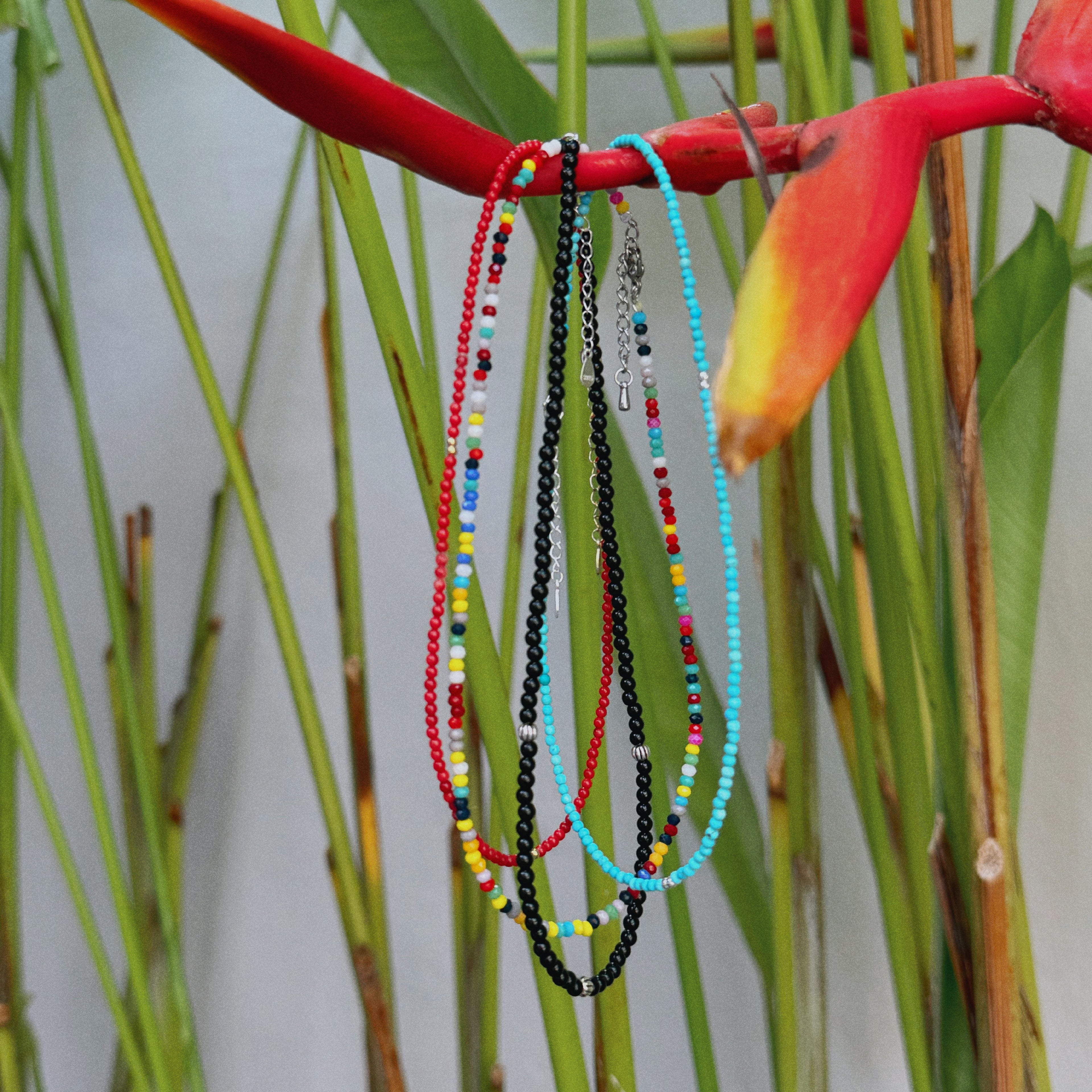 [Handmade] Blue Turquoise Choker