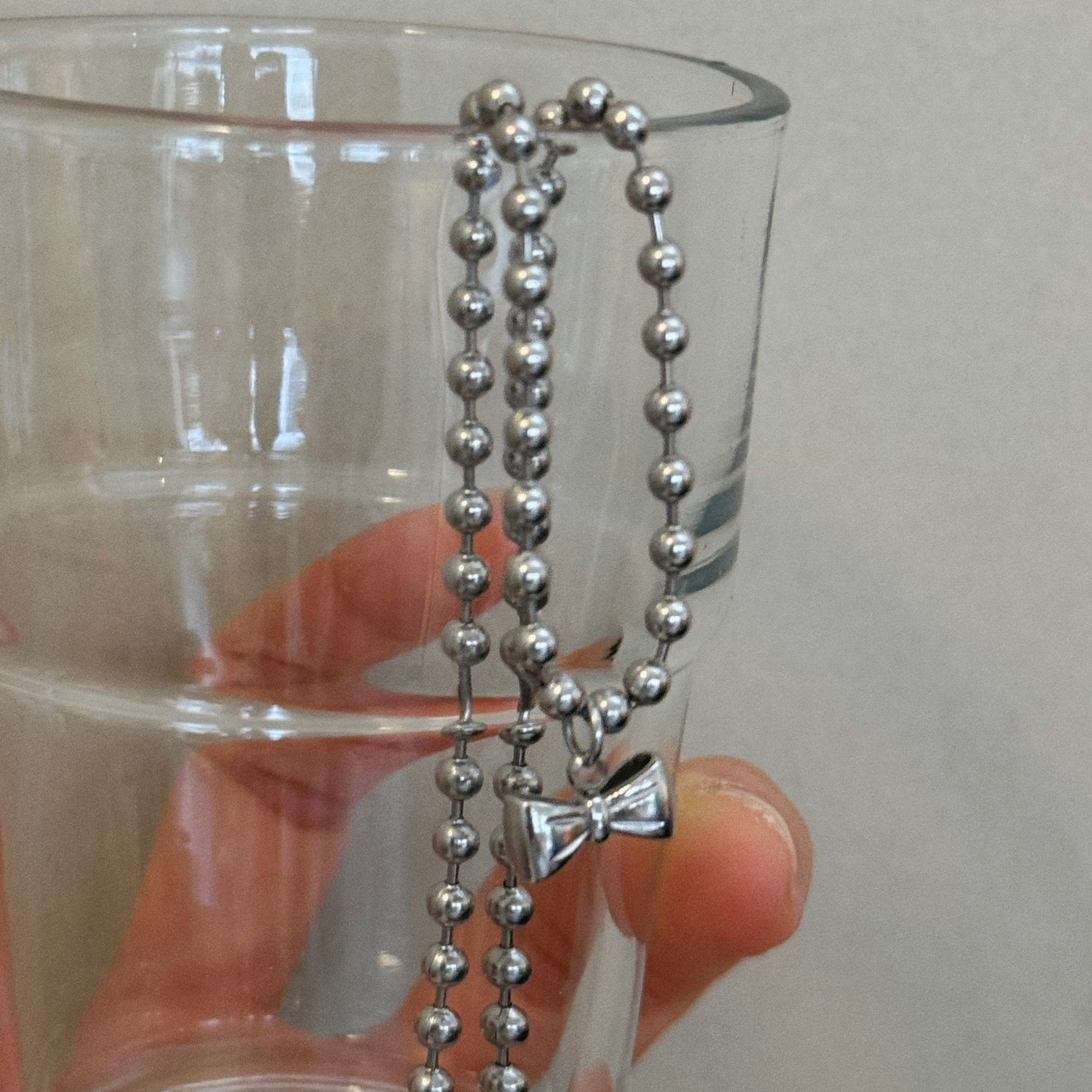 [Handmade] 'Tie me' round Necklace