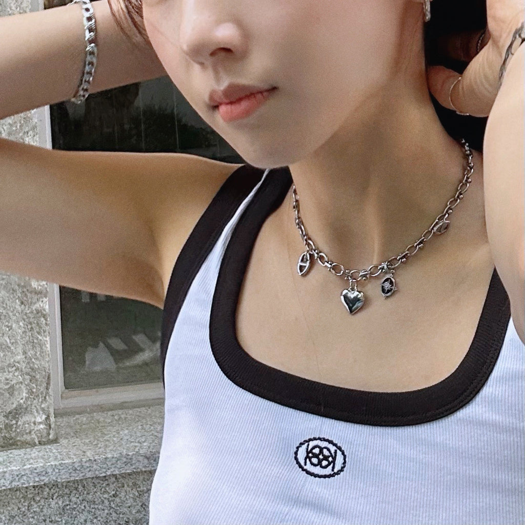 [Handmade] Charm Chain Necklace