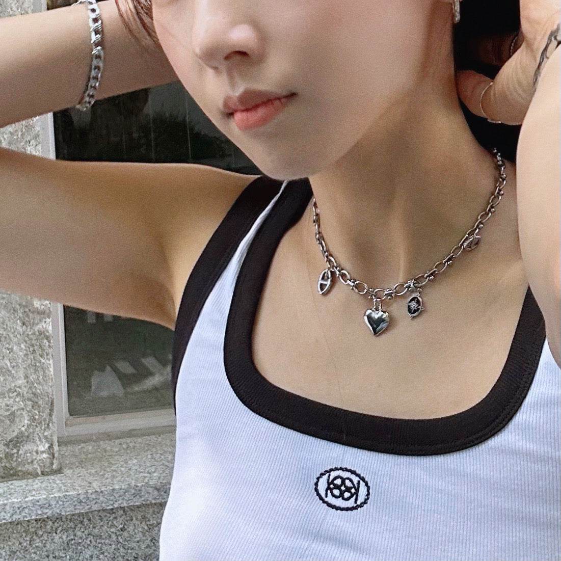 [Handmade] Charm Chain Necklace