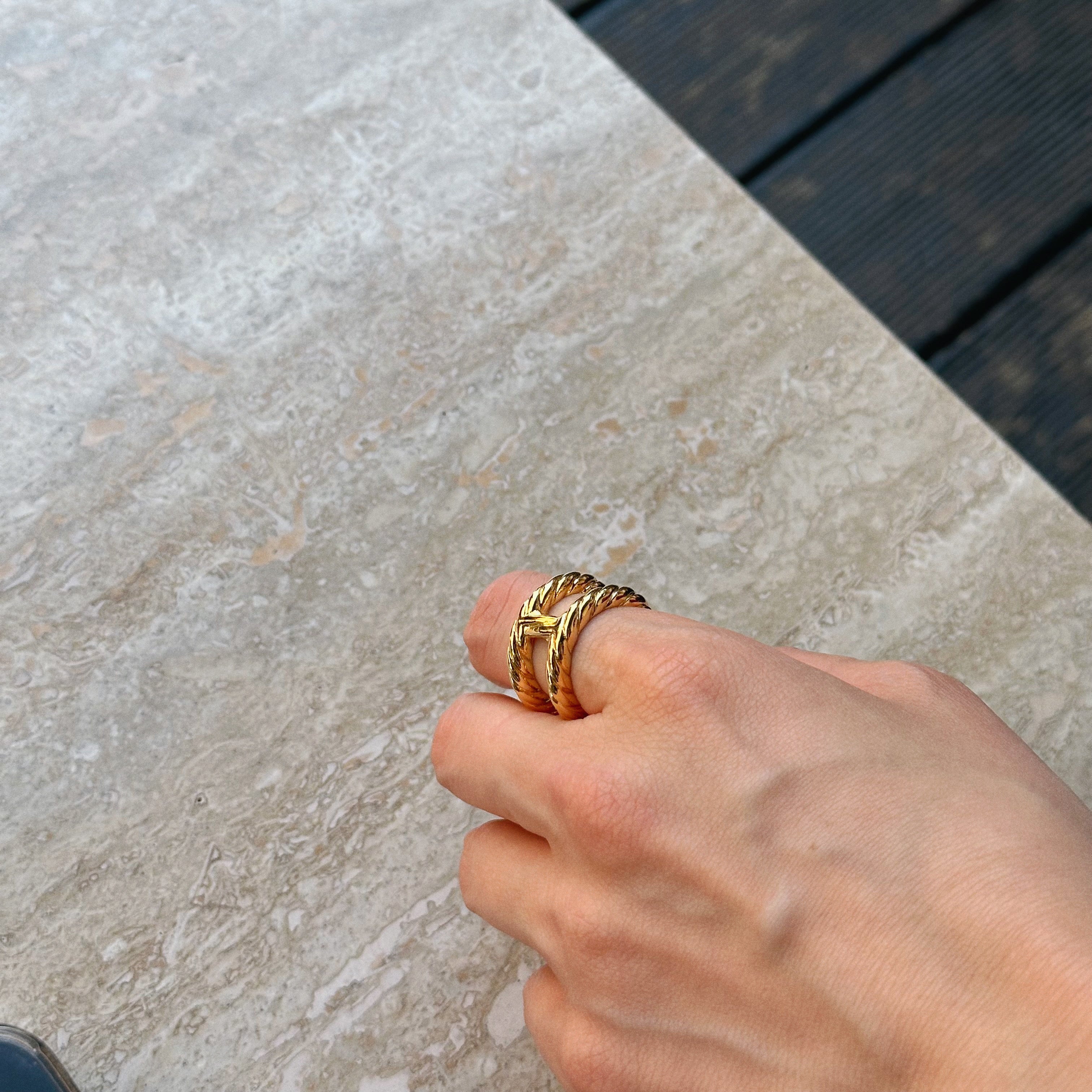 Braided Ring (Gold)