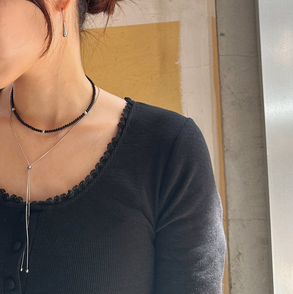 Cherry drop Necklace