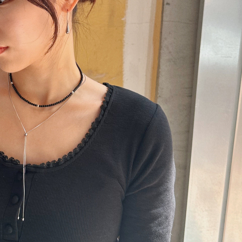 Cherry drop Necklace