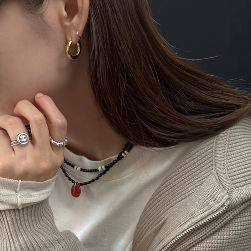 Bold Hoop Earrings (gold/silver)