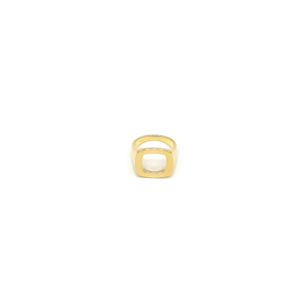 Bold Square Ring (Gold)