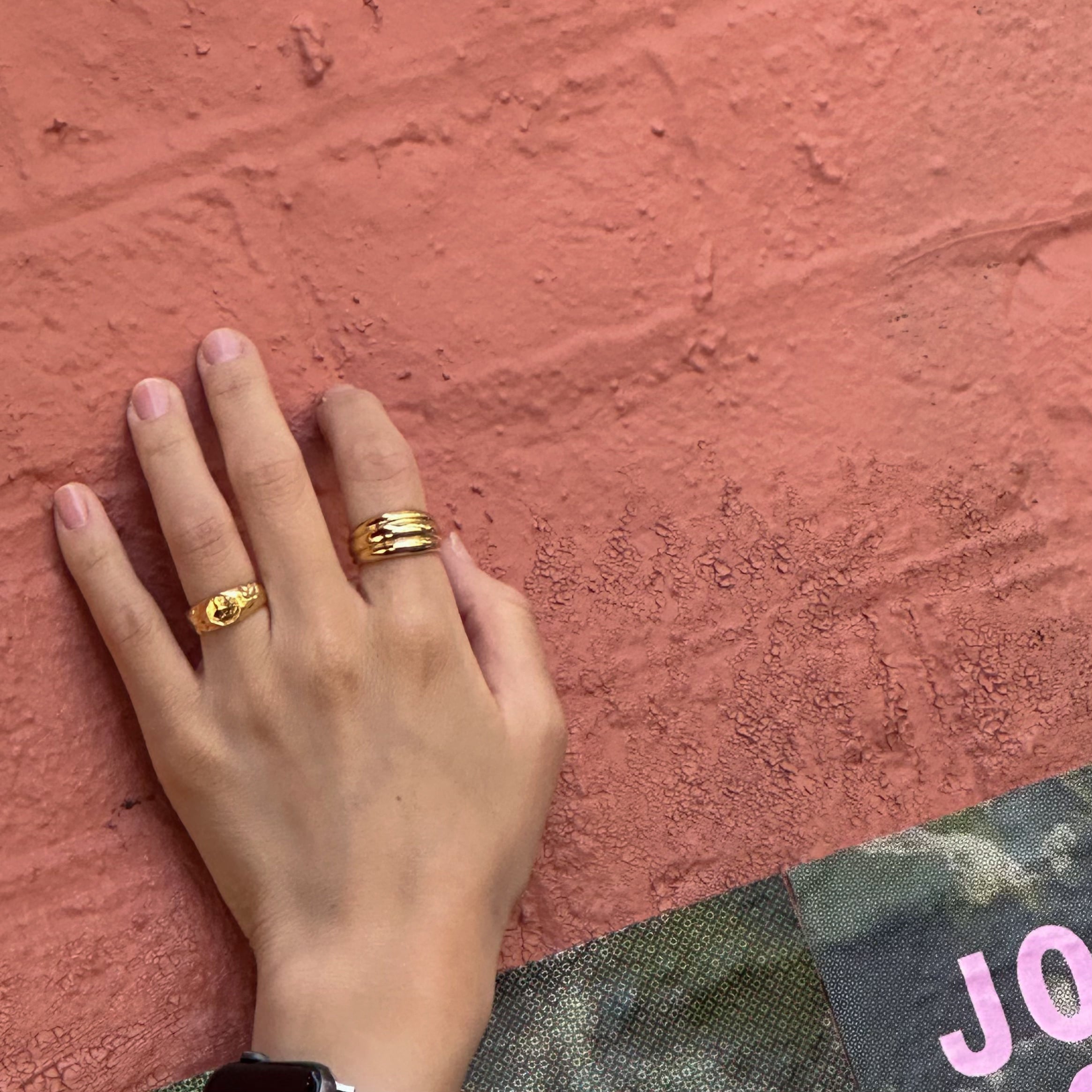 Raw Sculpted Ring (Gold/Silver)