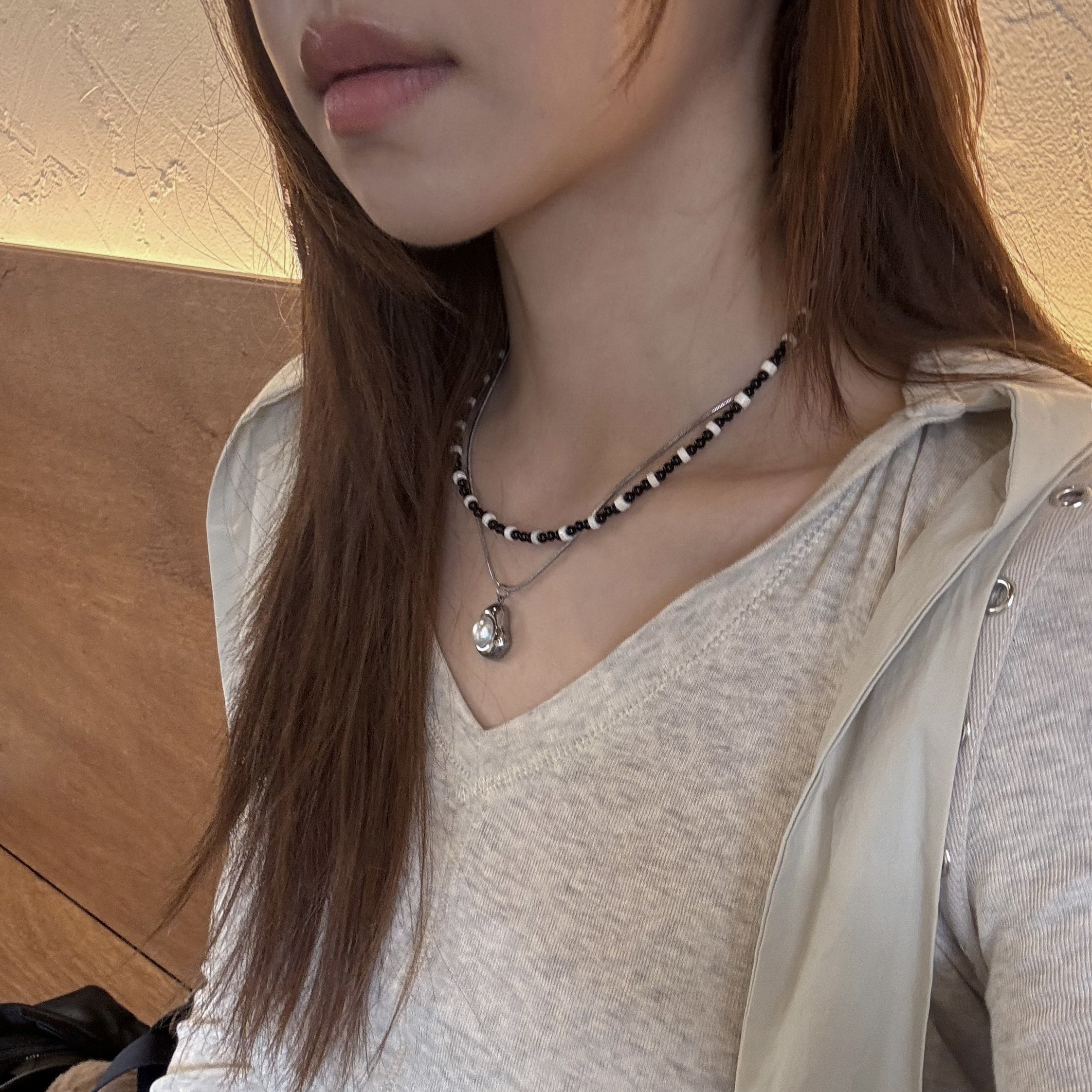[Handmade] Embrace Pearl Necklace