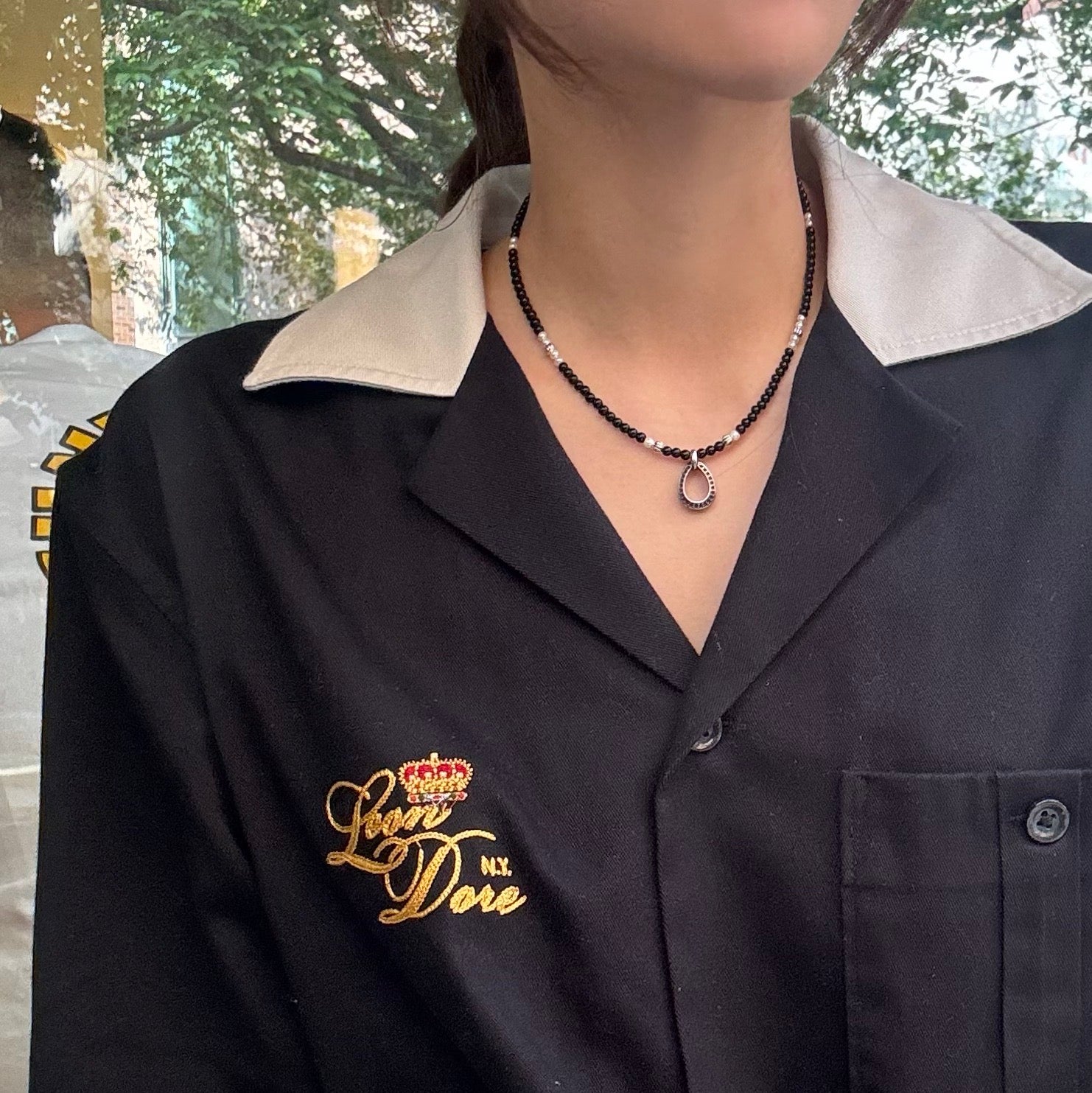 [Handmade] Lucky onyx Necklace