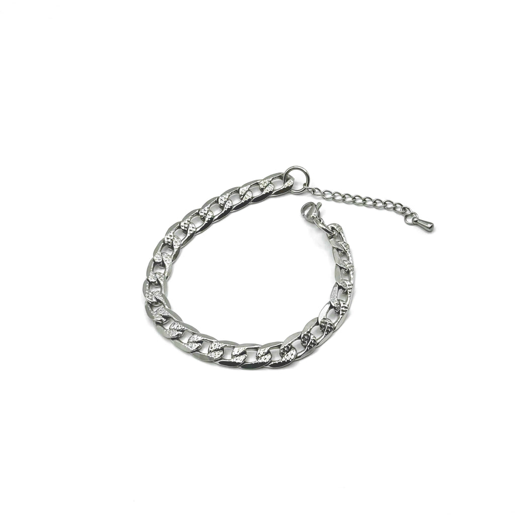 [Handmade] Textured Chain Bracelet