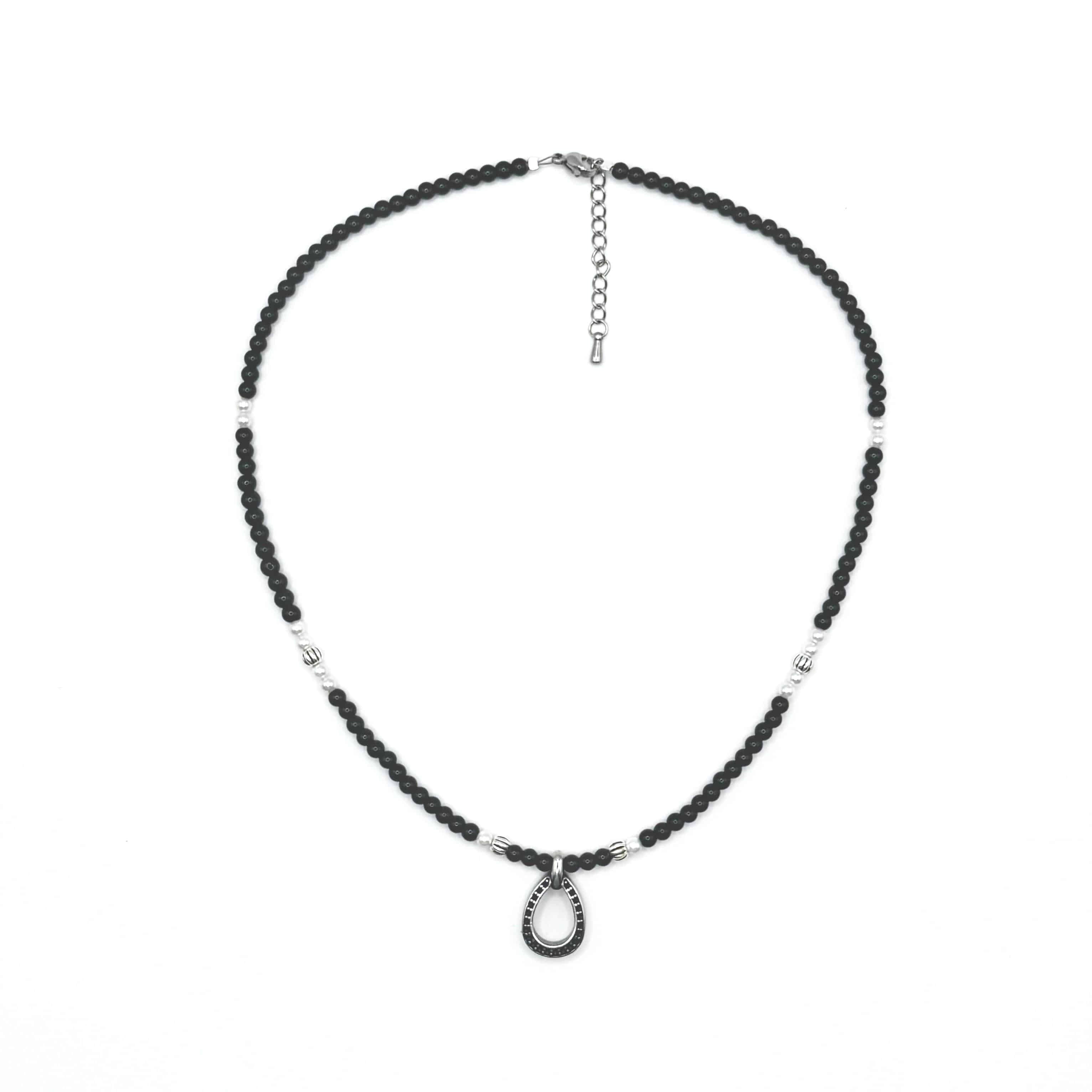 [Handmade] Lucky onyx Necklace