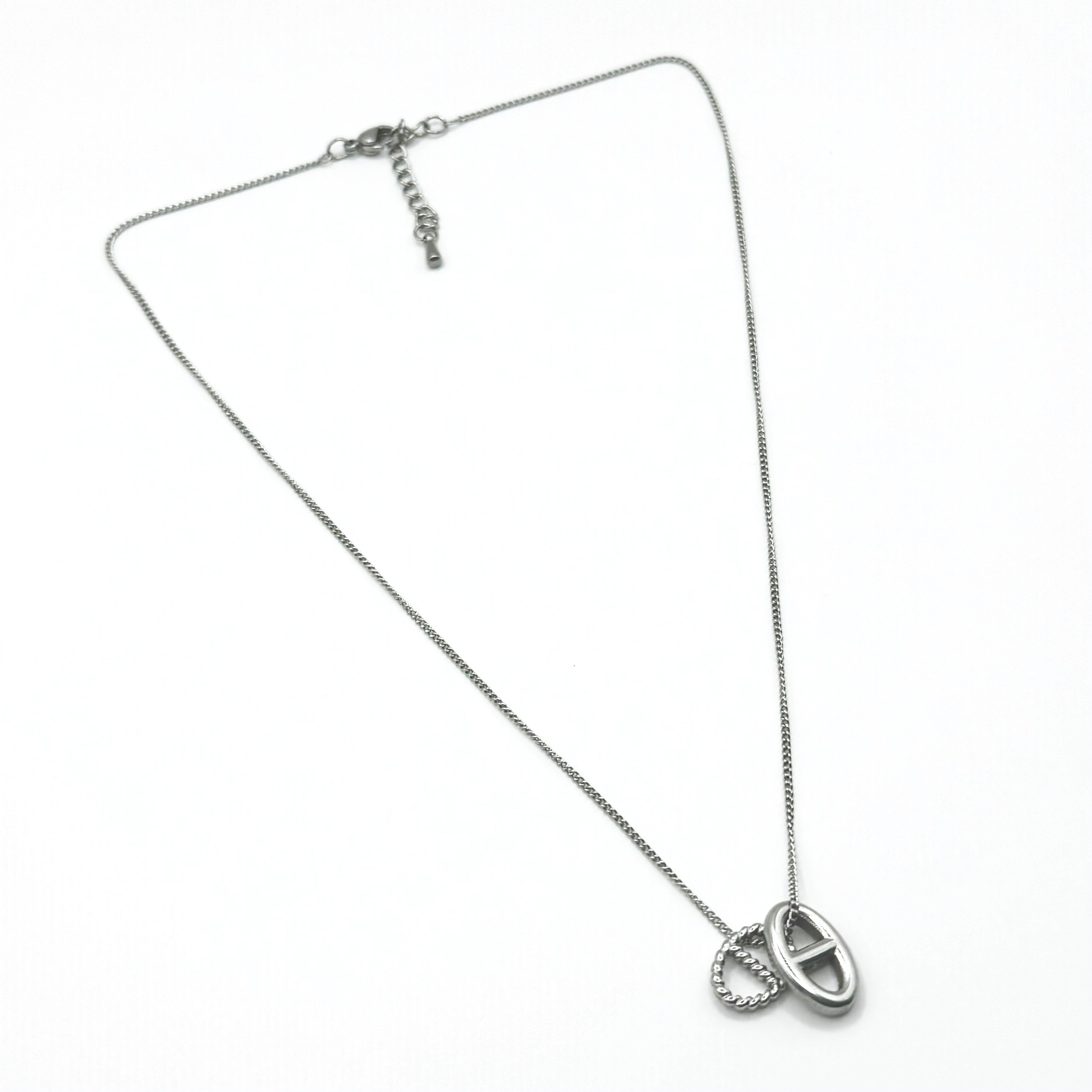 [Handmade] 'The twin' Necklace