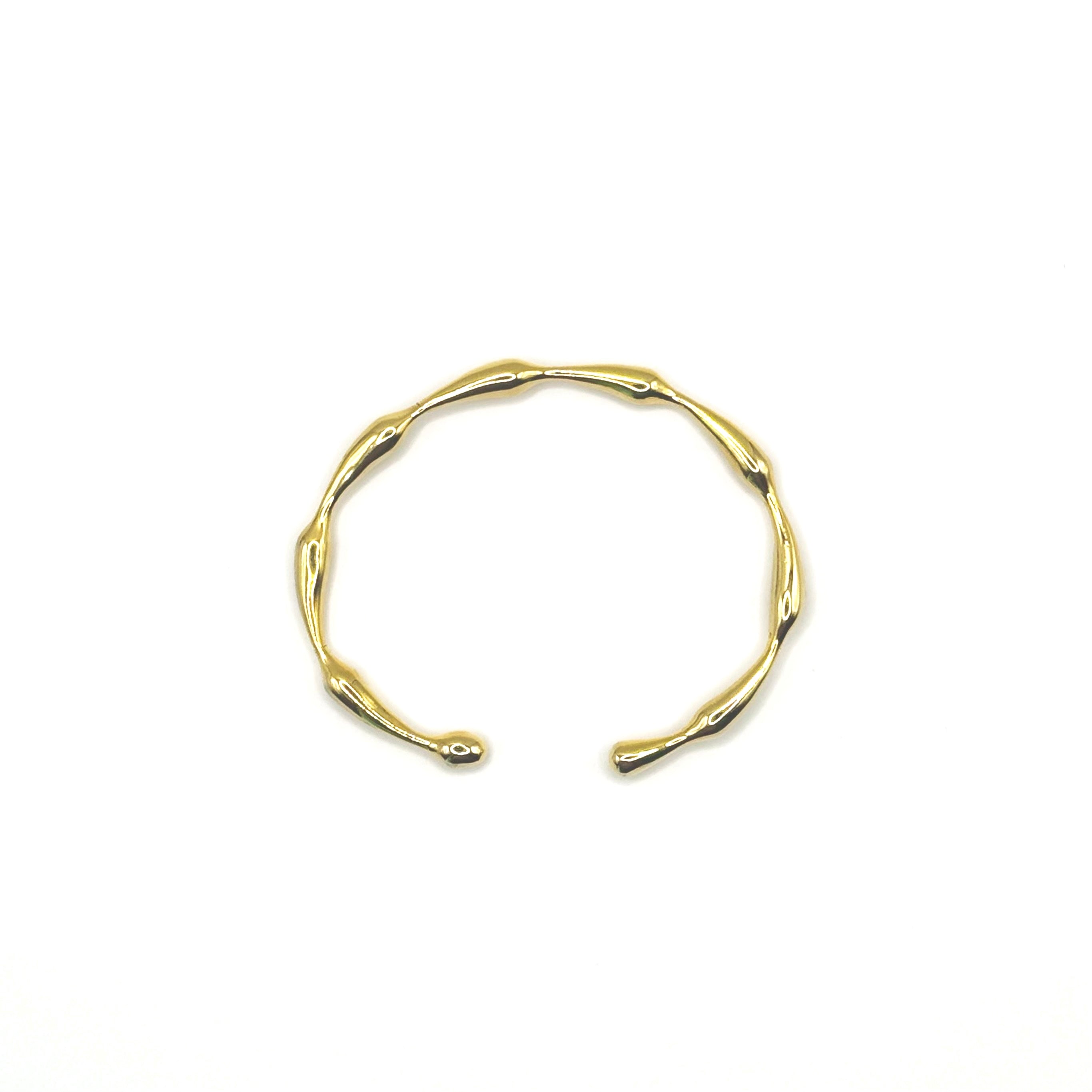 Wave cuff (Gold)
