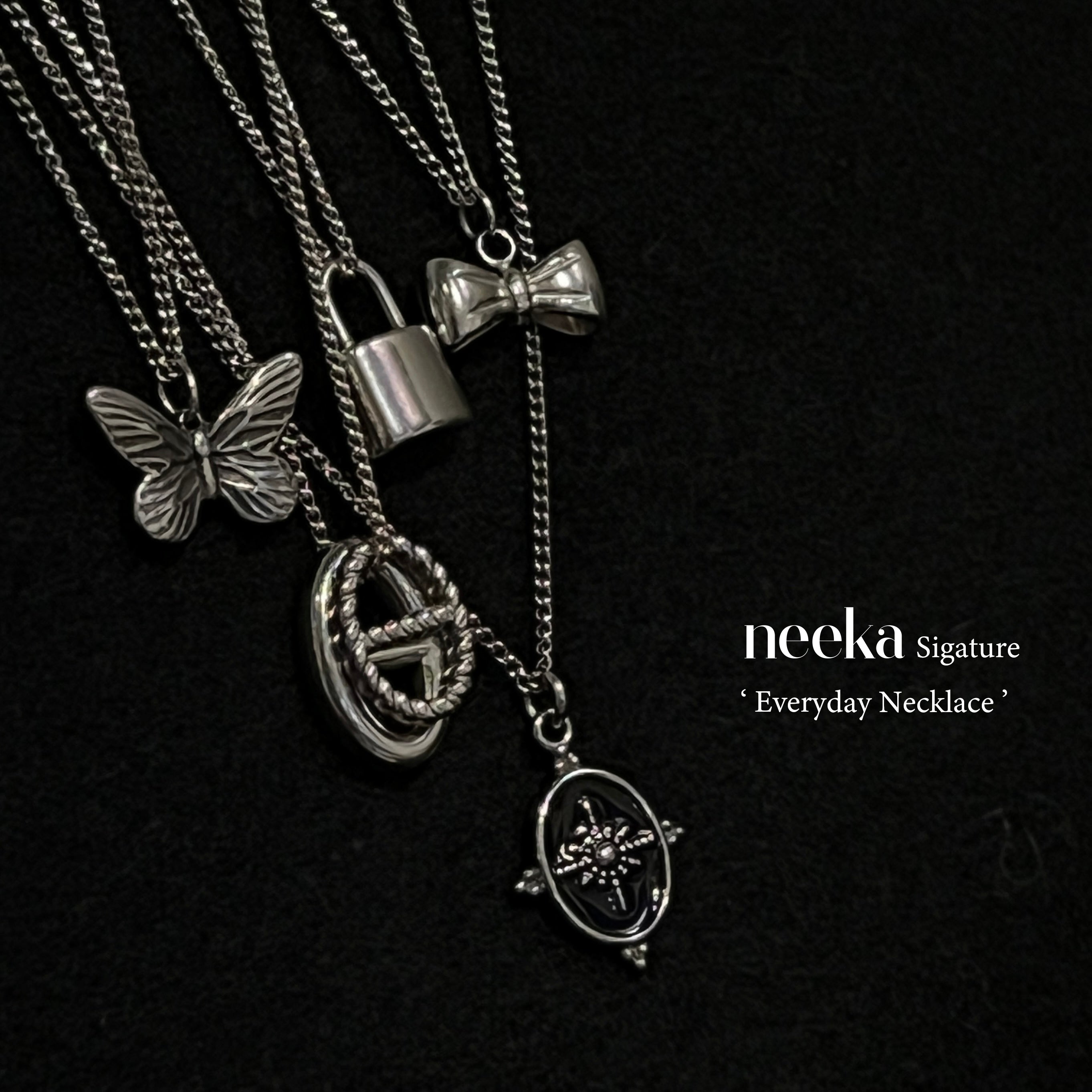 [Handmade] 'Tie me' Necklace