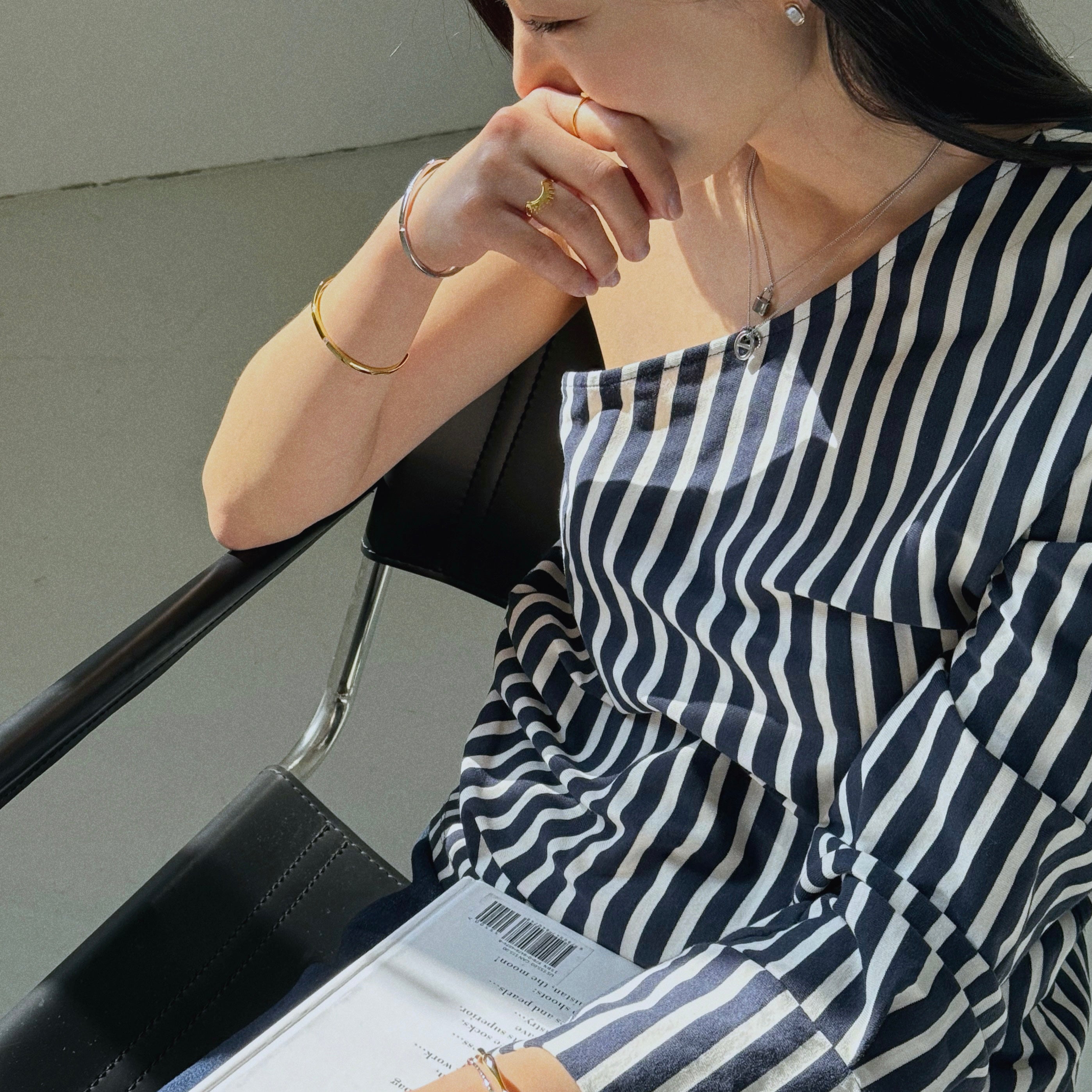 [Handmade] 'The twin' Necklace