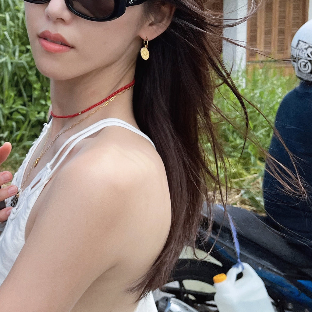 [Handmade] Coral Choker