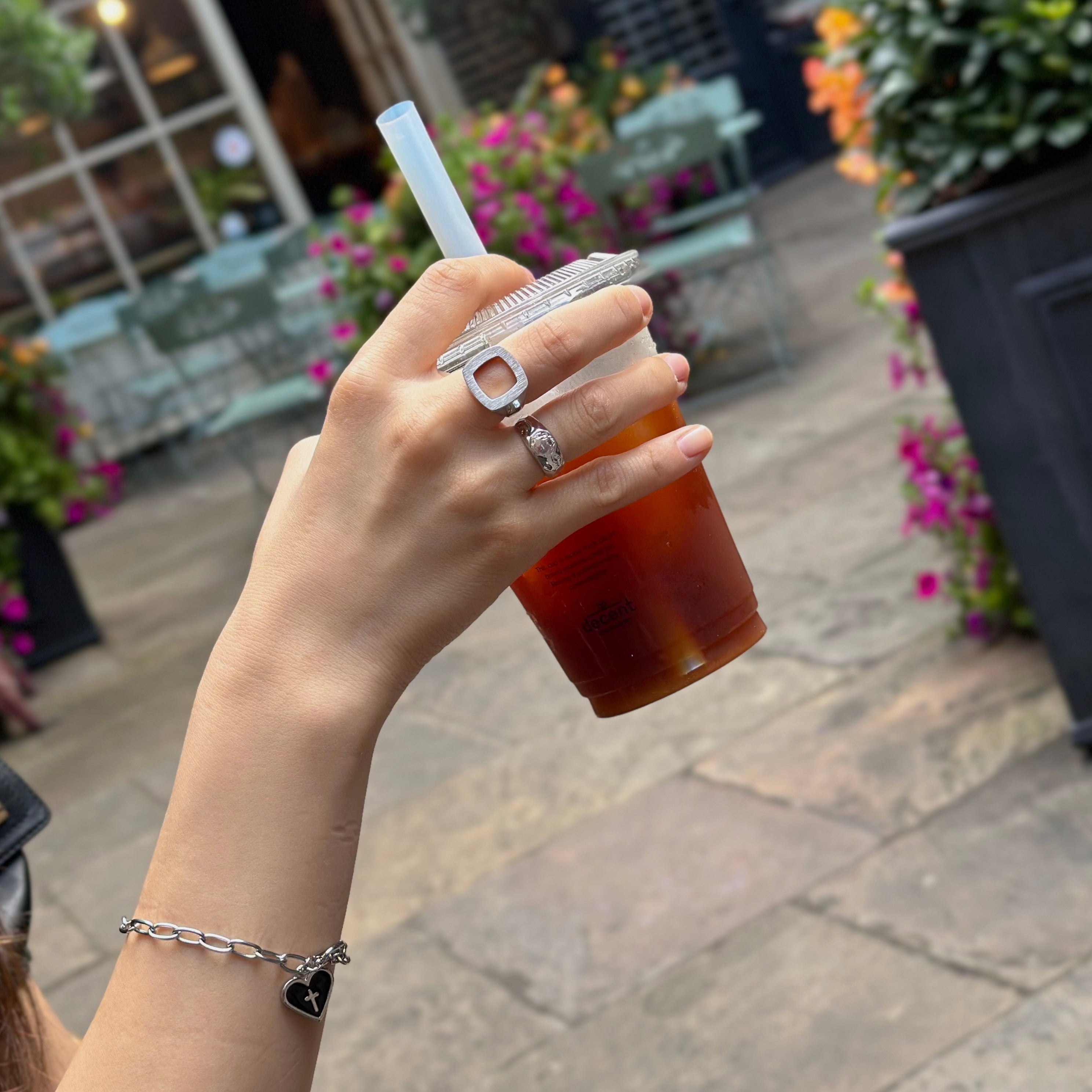 Bold Square Ring (Silver)